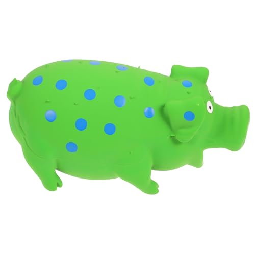 Happyyami Hundespielzeug interaktives knete funnytoys Molar Schlepper kleine Hundebälle Welpe Kauspielzeug für Hunde Haustier Emulsion Green von Happyyami