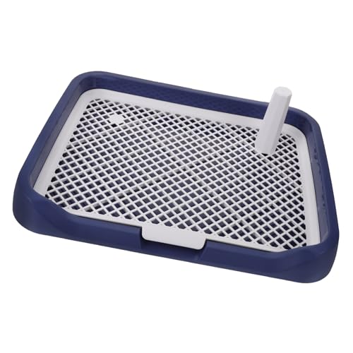 Happyyami Hundetoilette Hunde klo Hunde Toilet Hundeklaue Hundekatzentoilette aus Kunststoff Hundekatzentoilette als Haustierklo Dog Bowl Mülleimer Haustierzubehör Bad für Hunde Plastik Blue von Happyyami