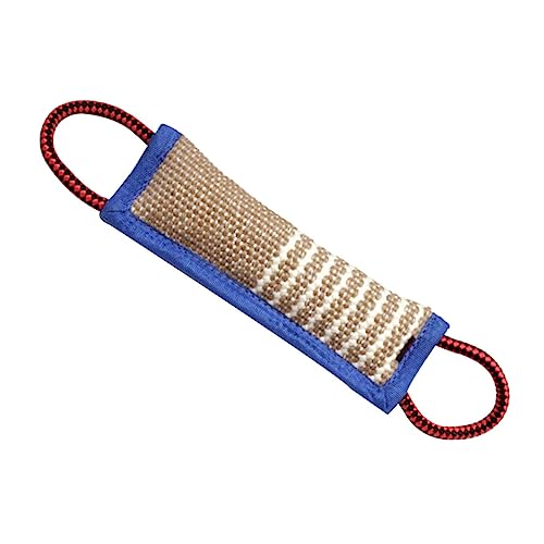 Happyyami Hundetraining Beißstab Plüschfigur Spielzeug Hundetraining Beißspielzeug Hündchenspielzeug Backenzahnkissen Für Hunde Kleines Hundekissen Iq-trainingsspielzeug Für Hunde Jute von Happyyami