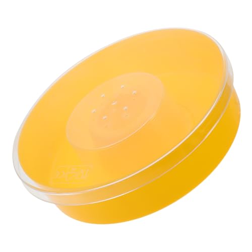 Happyyami Imkerei Werkzeug Feeder Bienen Becherspender Für Wasserspender Tränke Wasserzufuhr Eingangszubringer Trinkfutter Futterspender Frame-Feeder Kolibri-futterhäuschen Yellow von Happyyami