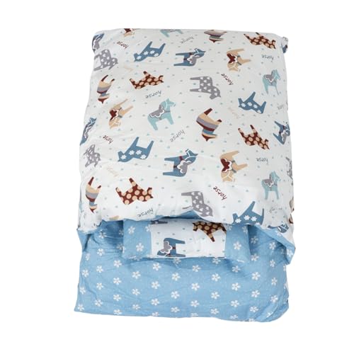 Happyyami Katzen Schlafsack Für Haustiere Pet Nest Mit Cartoon Weicher Und Bequemer Katzenkissen Ideal Für Katzen Und Kleine Hunde Größe Mit Design von Happyyami