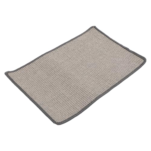 Happyyami Haustier Teppich Katze Kratzmatte Sisal Gewebte Matte Nicht Kratzen Pad Für Couch von Happyyami