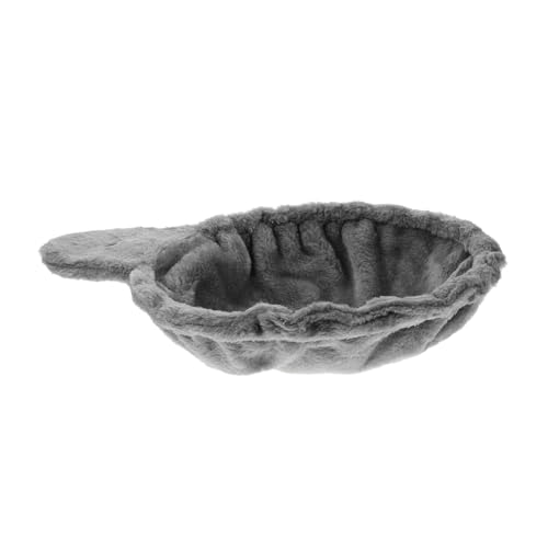 Happyyami Katzenbaum katzenbett katzenspielzeug Kratzbaum-Turmbefestigung Zubehör für Kratzbaumkörbe Katzenhöhle Zubehör für Katzenhängematten Große Kratzbaum-Hängematte Stahlring Dark Grey von Happyyami