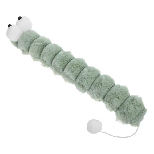 Happyyami Katzenminze Katzenspielzeug Kätzchen Katzenschlafspielzeug Katzen Katzenminze Interaktives Schlafkissen Für Haustiere Light Green Plüsch von Happyyami