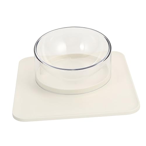 Happyyami Katzennapf pet Bowl katzenfutter schüssel Hündchenschüsseln Nackennapf Futternäpfe für Katzen Futternapf für Haustiere Kätzchen katzennäpfe Haustiernapf Haustierbedarf Magnet Weiß von Happyyami