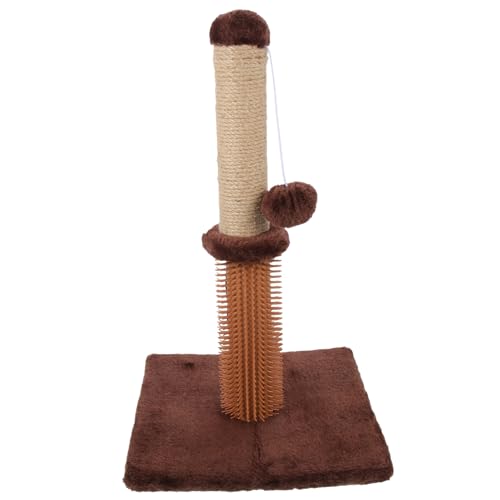 Happyyami Katzenspielzeug Kratzer Katzenstuhl Kratzbaum Für Kätzchen Katzenfutter Automatisch Beiträge Katzenkratzbäume Katzenpost Katzenkratzunterlagen Für Wohnungskatzen Plüsch von Happyyami