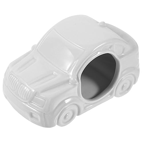 Happyyami Kfz-Keramik-Nest Kühlendes Hamsterhaus Auto-dekor Hamster Verbirgt Sich Mini-hüttenkäfig Meerschweinchen Versteck Schlafbett Für Hamster Kaninchenversteck Hamsterhütte Light Grey von Happyyami