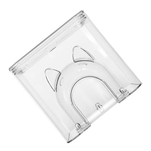 Happyyami Hamster Kühlnest Transparente Hamsterhöhle Für Den Sommer Ca Ideal Für Hamster Und Kleintiere Bietet Kühle Rückzugsmöglichkeit Geeignet Für Eiswürfel von Happyyami