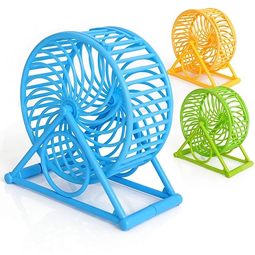 Happyyami Laufrad für Hamster hamsterspielzeug Hamster Small Animal Running Wheel Hamster Wheel hamsterlaufrad Hamster Toy Hamster Running Wheel Laufrad für kleine Haustiere von Happyyami