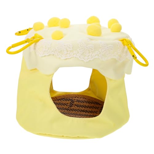 Happyyami Papageienkuchen Vogelnest Vogelversteck Warme Kuschelhütte Vogelhängematte Spielzeug Flauschiges Vogelversteck Vogelschlafnest Vogelplüschhängematte Vogelnesthaus Happyyami Papageienkuchen Vogelnest Vogelversteck Warme Kuschelhütte Vogelhängematte Spielzeug Flauschiges Vogelversteck Vogelschlafnest Vogelplüschhängematte Vogelnesthaus von Happyyami