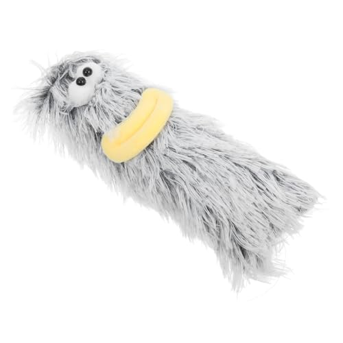 Happyyami Plüschkissen Für Haustiere Katze Kissen Spielzeug Katzenspielzeug Plüsch Katze Lustiges Spielzeug Kätzchenspielzeug Für Wohnungskatzen Für Katzen Katzenminze Light Grey von Happyyami