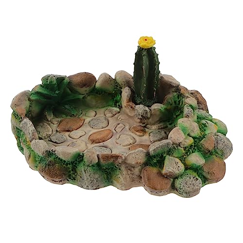 Happyyami Reptilien Futter und Wasserschale für Schildkröten Eidechsen und Andere Kleine Haustiere und Sicher Terrarien und Aquarien Cactus Design Happyyami Reptilien Futter und Wasserschale für Schildkröten Eidechsen und Andere Kleine Haustiere und Sicher Terrarien und Aquarien Cactus Design von Happyyami