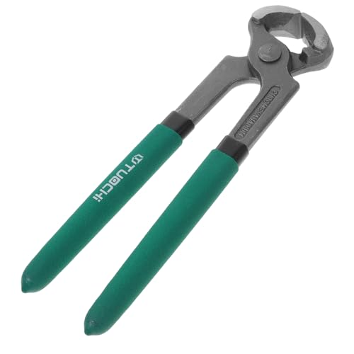 Happyyami Schafhufzange hufpflege für Pferde Hufschere Ziegenklauenschneider Klauenschneider für Nutztiere Reparaturschere für Klauenschneider für Schafe Rostfreier Stahl Dark Green von Happyyami