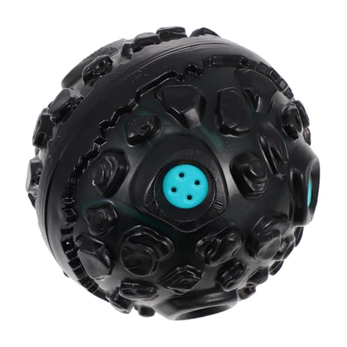 Happyyami Schallkugel aus Meteorit Hundewerfer Hundegeräusch Hunde Fußball Haustiertraining Interactive Dog Toys Dog chew Toy Hunde quietschender Ball Welpen quietschender Ball pp von Happyyami