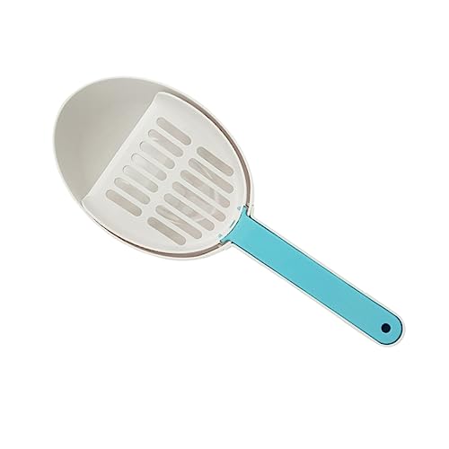 Happyyami Schaufel Für Katzenstreu Bausatz Scoop Katzentoilette Mit Haube Löffel Für Katzenstreu Wurf Liner Unterlage Kratzer Katzenspielzeug Katzenrad Mülleimer Abs-Kunststoff Blue von Happyyami