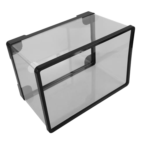 Happyyami Schildkrötenbecken Teich Aquarium- Luft Panzer Aquarium-Set schildkrötenhaus wasserschildkröten aquarienpumpe Multifunktions-Aquarium heimisches Fischbecken Acryl Transparent von Happyyami