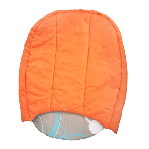 Happyyami Schlafsack Für Haustiere Kleines Hundebett Tragbares Haustierbett Haustierkissen Für Camping Hundebett Für Camping Haustierkissen Für Die Reise Camping-schlafsäcke Polyester Orange von Happyyami