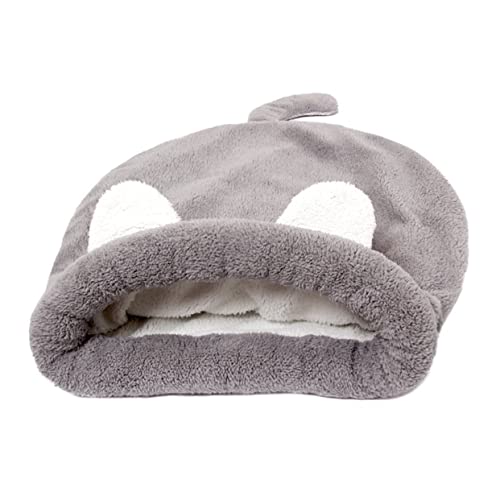 Happyyami Schlafsack für Haustiere Haustiermatte Höhle Kaninchen Katzenbetten Hundebett hundehaus Bett für Haustierbetten Zwinger Hauskatze Katzendecke Katzenloch von Happyyami