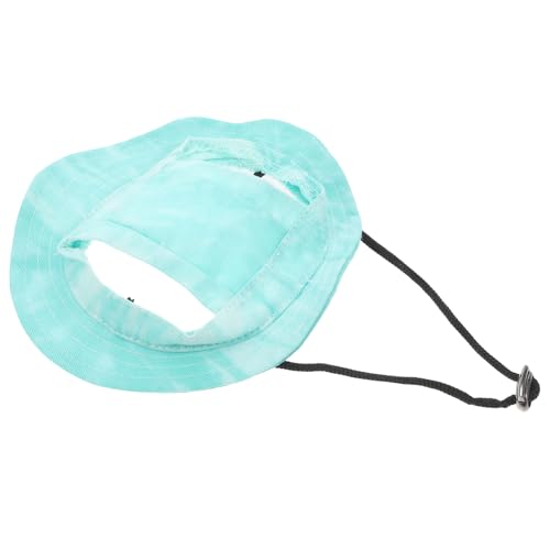 Happyyami Sonnenhut Für Katze Und Hund Mushers Geheimes Pfotenwachs Hund Fedora Pfotenbalsam Hunde Lecken Sicher Sonnenbrillen Für Hunde Mexikanischer Hut Sombrero Polyester Light Green von Happyyami