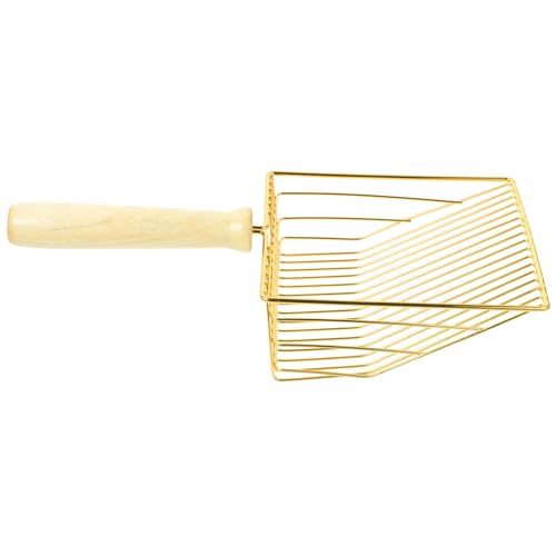 Happyyami Katzen Streu Streuschaufel Schaufeln Für Katzenstreu Katzenschreck Katzenklo Zubehör Cat Litter Shovel Für Haustierstreu Schaufelhalter Für Katzenstreu Rostfreier von Happyyami