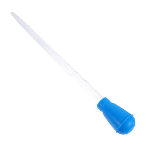 Happyyami Stroh Aquarium Kies Wasserwechselwerkzeuge Aquatainer Pipette Aquarium Mini Wasserwechsler Aquarium Reinigungswerkzeug Aquarium Kiesreiniger Kit Blau von Happyyami