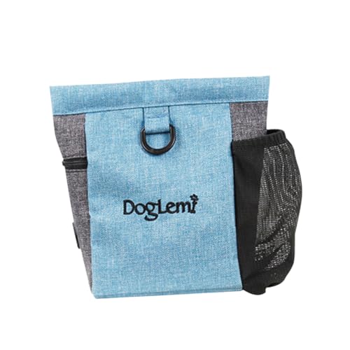 Happyyami Trainingstasche Für Haustiere Haustierbedarf Tragetasche Für Leckereien Ködertasche Für Hunde Trainingstasche Für Hunde Hundespaziergang-leckerli-Tasche Hüfttasche Blue von Happyyami