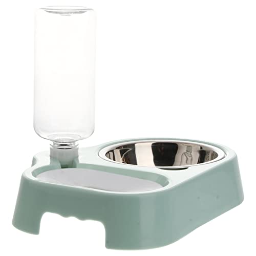 Happyyami Wasserspender für Katzen Futterspender für Haustiere Automatischer Wasserspender für Hunde Große Kapazität Stilvolles Fell von Happyyami