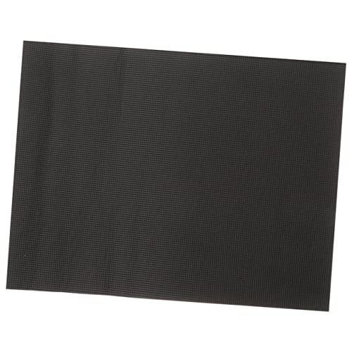 Happyyami Unterlage für Aquarium Rutschhemmende Pads duschmatten rutschfest Aquarium Dämpfungsmatte Gecko-Terrarium Aquarienlicht Aquarienunterlage Bodenmatte für Aquarien Baumwolle Black von Happyyami