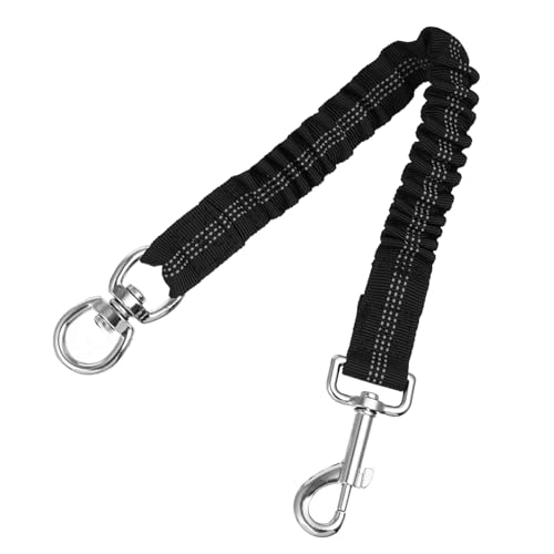 Happyyami Verlängerungsleine Für Hunde Verlängerung Der Hundeleine Hund Und Trainingsleine Für Hunde Hundeauslauf Hundeleinen Für Kleine Hunde Laufende Leine Kette Gehen Co Black von Happyyami