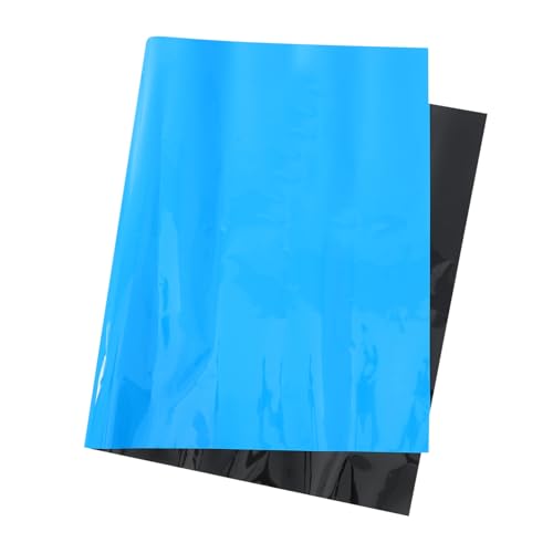 Happyyami Wandaufkleber Papier Aufkleber Für Aquarien Aquariumhintergrund Schwarz Hintergrundaufkleber Für Aquarium Blaue Aquarium-hintergrundaufkleber Netz Futterspender Schwämme Bausätze von Happyyami