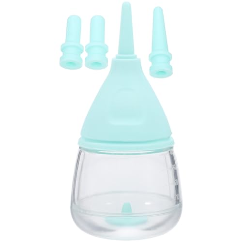 Happyyami Welpenflaschen Zum Stillen Welpenmilch-Futterspender Haustier-Stillflasche Silikon-Haustier-Milchflasche Mit 3 Nippeln Katzen-Flasche Für Neugeborene Kätzchen Welpen Kaninchen von Happyyami