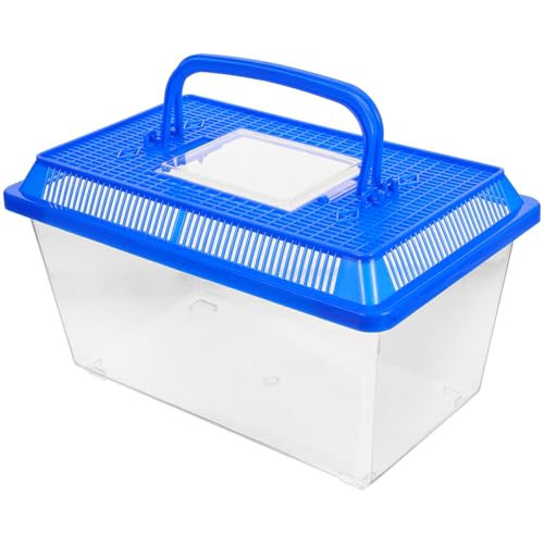 Happyyami Zucht Kasten für Schildkröten Reptilienträger Plattform Fisch schildkröten zubehör schildkröten Aquarium Futtertank für Schildkröten Zuhause Schildkrötenlebensraum Plastik Sky-Blue Happyyami Zucht Kasten für Schildkröten Reptilienträger Plattform Fisch schildkröten zubehör schildkröten Aquarium Futtertank für Schildkröten Zuhause Schildkrötenlebensraum Plastik Sky-Blue von Happyyami