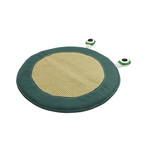 Happyyami Zwingermatte kühlkissen kühlgelkissen pet Bed Kühlmatte für Katzen Käfigeinlagen für Meerschweinchen hundesofa Schlafkissen für Haustiere Schlafmatte für Hunde kurzer Plüsch Green von Happyyami