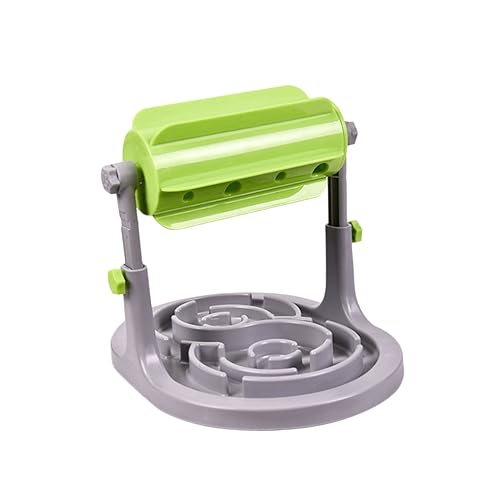 Happyyami langsam fressender Feeder Tier Dog Toy Lebensmittelspender Trainingsspielzeug füttern Auto Essen auslaufendes Vorrichtung zum Auslaufen von Lebensmitteln Green von Happyyami