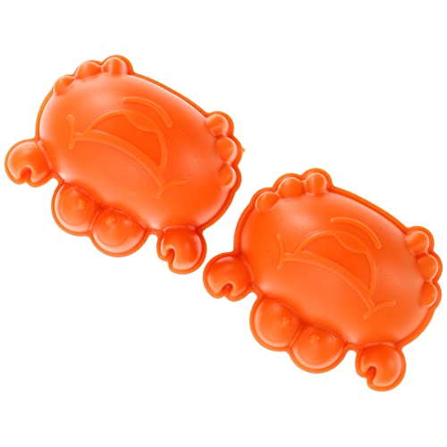 Happyyami magnetische Bürste Reiniger für duschwände magnetische Aquarienbürste Schwimmbad Aquarium glasreiniger Aquarium scheibenreiniger magnetisches Glas Magnetbürste aus Glas Abs Orange von Happyyami