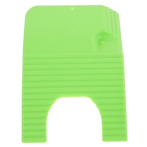 Happyyami schildkröten zubehör schildkröte wasserspielzeug Kletterhilfe für Schildkröten Erbse Fisch Dock Schildkröten-Kletterplattform Versorgung mit Schildkrötenbecken Plastik Light Green von Happyyami