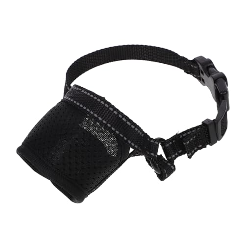 Maulkorb Für Hunde Gegen Bellen Maulkörbe Für Hunde Aus Mesh Hundeshampoo Zahnpasta Für Hunde Hundespielzeug Tasche Für Hundeleckereien Haustierbedarf Hundemaulkorb Polyester Black Happyyami von Happyyami