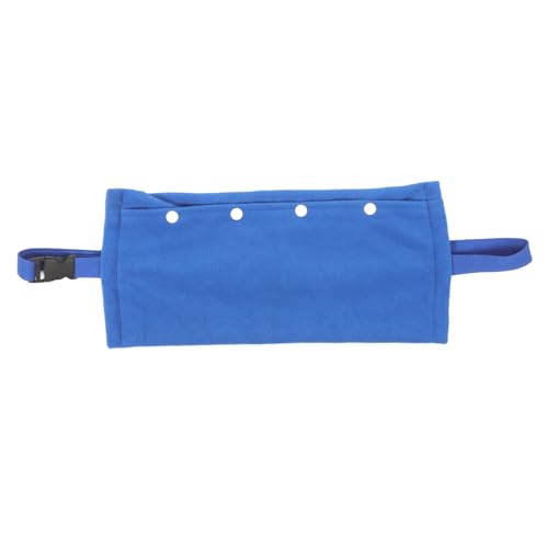 Happyyami Reptilien-Reisetasche Eidechsenträger Für Den Außenbereich Eidechsen Tragetuch Reisetasche Meerschweinchen Outdoor-eidechsenträger Outdoor-eidechsentasche Flanell Blue von Happyyami