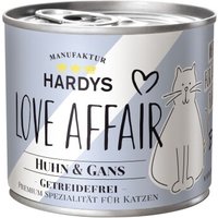 HARDYS LOVE AFFAIR 6x200g Huhn & Gans von Hardys