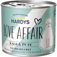 HARDYS LOVE AFFAIR 6x200g Kalb & Pute von Hardys