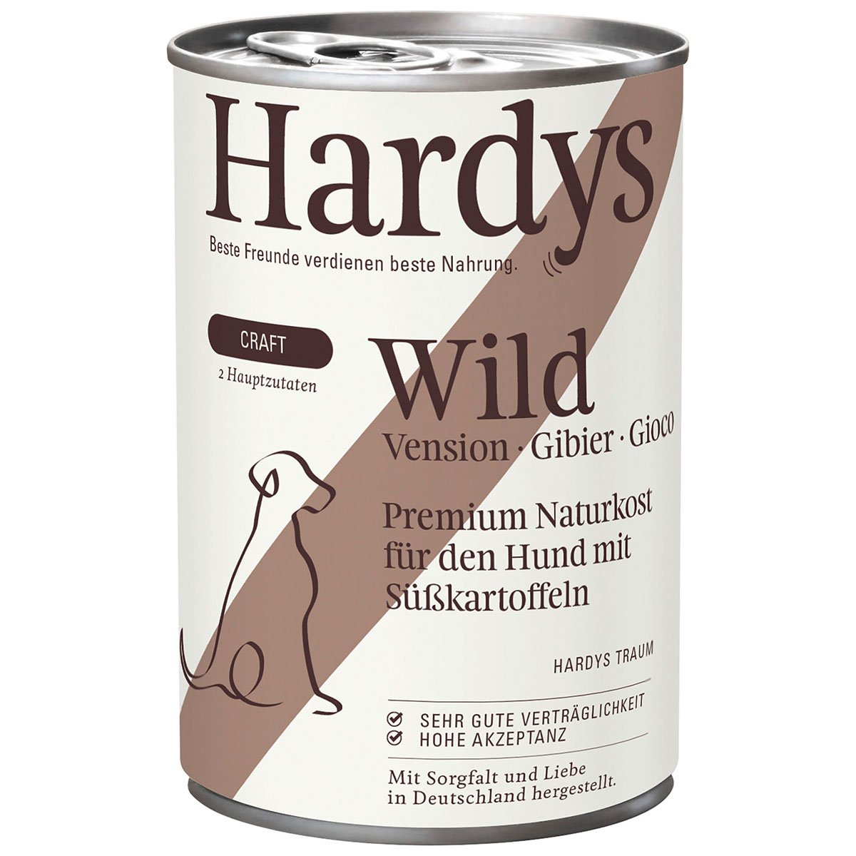 Hardys CRAFT Schwarzwild & Süßkartoffel 6x400g von Hardys