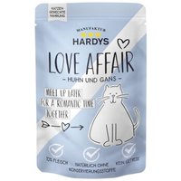 Hardys Love Affair Nassfutter Katze Huhn & Gans 12x100 g von Hardys