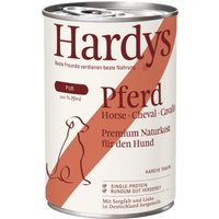 Hardys Nassfutter Hund Pur Adult Pferd 6x400 g von Hardys