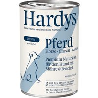 Hardys Nassfutter Hund Sensitiv Adult Pferd 6x400 g von Hardys