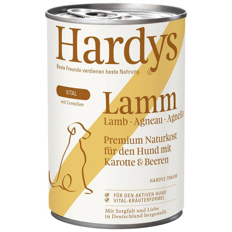 Hardys VITAL Lamm mit Karotte & Beeren 12x400g von Hardys