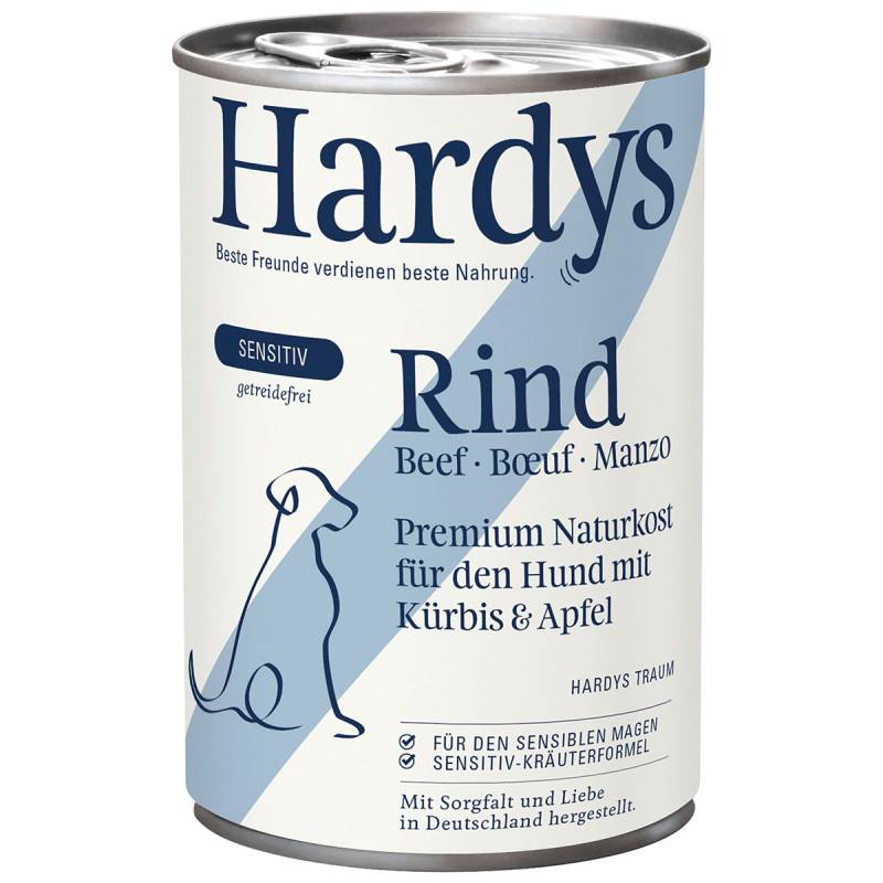 Hardys SENSITIV Rind mit Kürbis & Apfel 12x400g von Hardys