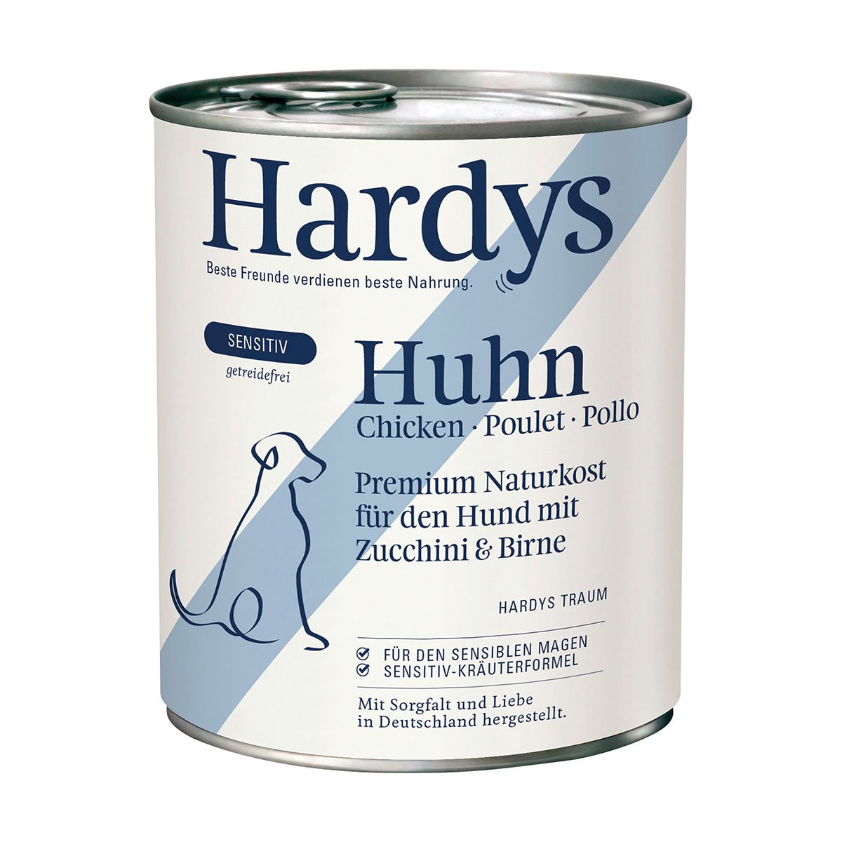 Hardys SENSITIV Huhn mit Zucchini & Birne 12x800g von Hardys