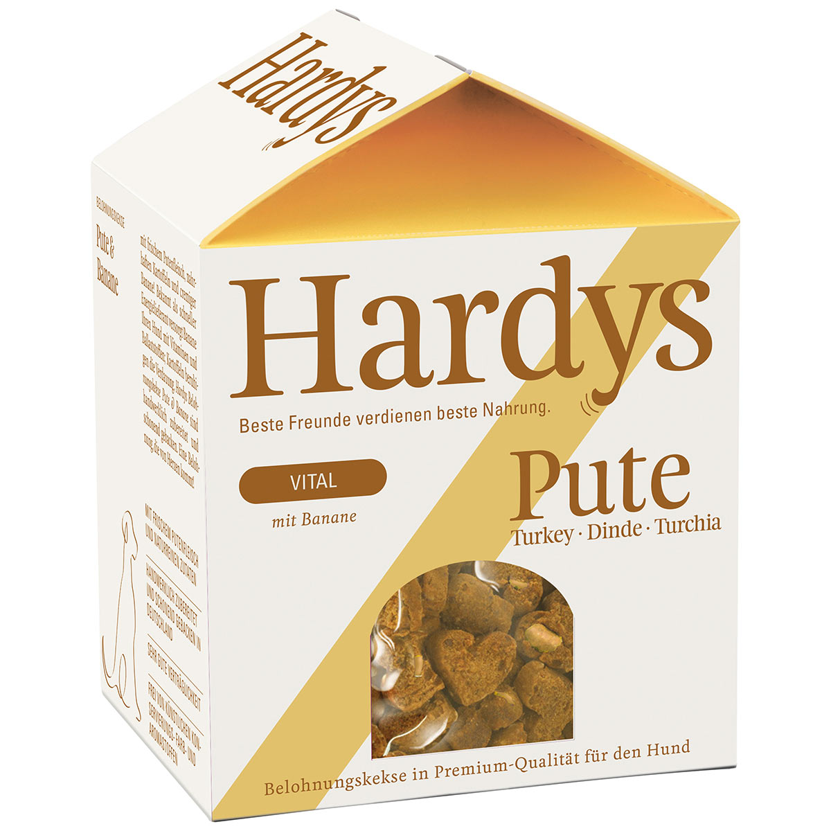 Hardys VITAL Belohnungskekse Pute & Banane 125g von Hardys