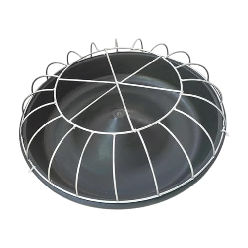 Harilla Hühnerfutterspender, Vogelfütterungseimer, Schüssel, Hinterhof, Futterspender mit großer Kapazität, Taubenfutterspender für Enten, Gänse, Hühner, 20 Löcher Harilla Hühnerfutterspender, Vogelfütterungseimer, Schüssel, Hinterhof, Futterspender mit großer Kapazität, Taubenfutterspender für Enten, Gänse, Hühner, 20 Löcher von Harilla