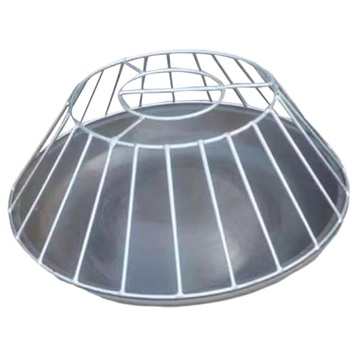 Harilla Hühnerfutterspender, Vogelfuttereimer, große Kapazität, tragbare Schüssel, Hinterhof-Farm, Taubenfutterspender, Futtertablett für Hühner und Enten, 25 Löcher Harilla Hühnerfutterspender, Vogelfuttereimer, große Kapazität, tragbare Schüssel, Hinterhof-Farm, Taubenfutterspender, Futtertablett für Hühner und Enten, 25 Löcher von Harilla